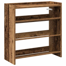 vidaXL antik fa szerelt fa cipőtartó 60x25x62 cm (859894) bútor