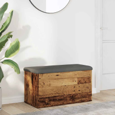 vidaXL antik fa szerelt fa tárolópad 82x42x45 cm bútor