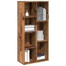 vidaXL antik fa színű könyvszekrény 50 x 25 x 104 cm bútor