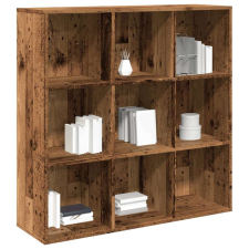 vidaXL antik fa színű könyvszekrény 98 x 29 x 97,5 cm bútor