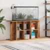 vidaXL antik fa színű szerelt fa akváriumállvány 120x40x60 cm