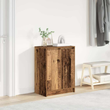 vidaXL antik fa színű szerelt fa cipőszekrény 57x34x76 cm bútor