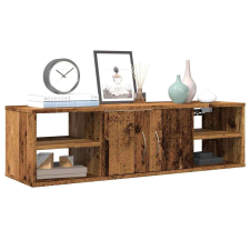 vidaXL antik fa színű szerelt fa faliszekrény 101x30x29 cm bútor
