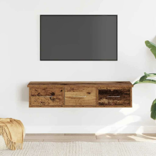 vidaXL antik fa színű szerelt fa faliszekrény 88x26x18,5 cm bútor