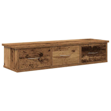 vidaXL antik fa színű szerelt fa faliszekrény 88x26x18,5 cm (855860) bútor