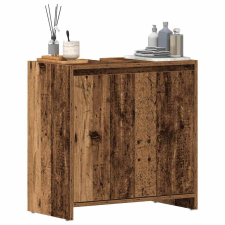 vidaXL antik fa színű szerelt fa fürdőszobai mosdószekrény 60x33x60 cm fürdőszoba bútor