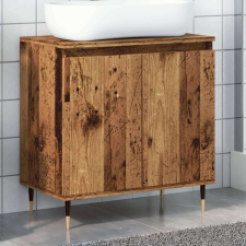 vidaXL antik fa színű szerelt fa fürdőszobaszekrény 58 x 33 x 60 cm fürdőszoba bútor