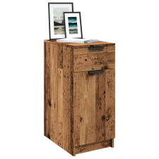 vidaXL antik fa színű szerelt fa íróasztalszekrény 33 x 50 x 75 cm íróasztal
