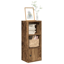 vidaXL antik fa színű szerelt fa könyvespolc 31x24x77 cm bútor