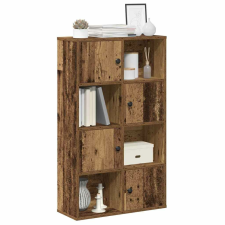 vidaXL antik fa színű szerelt fa könyvespolc 60x24x101,5 cm bútor