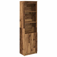 vidaXL antik fa színű szerelt fa magasszekrény 50x35x180 cm (3328469) bútor