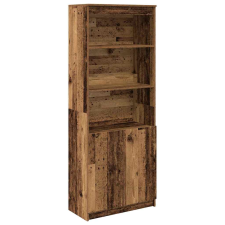 vidaXL antik fa színű szerelt fa magasszekrény 70 x 35 x 180 (3328478) bútor
