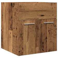 vidaXL antik fa színű szerelt fa mosdószekrény 41x38,5x46 cm (856205) fürdőszoba bútor