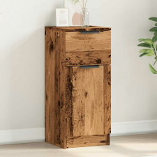 vidaXL antik fa színű szerelt fa tálalószekrény 30 x 30 x 70 cm bútor