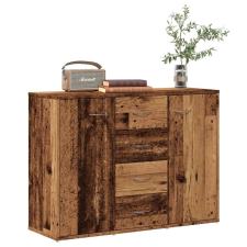 vidaXL antik fa színű szerelt fa tálalószekrény 88 x 30 x 64 cm bútor