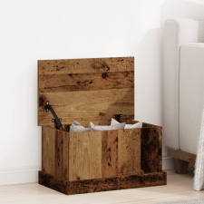 vidaXL antik fa színű szerelt fa tárolódoboz 30 x 50 x 28 cm bútor