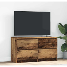 vidaXL antik fa színű szerelt fa TV-szekrény 100x35x54 cm (861803) bútor