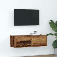 vidaXL antik fa színű szerelt fa TV-szekrény 80x31x25,5 cm bútor