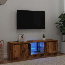 vidaXL antik fa színű szerelt fa TV-szekrény LED-ekkel 120x30x36 cm bútor