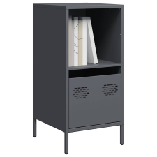 vidaXL antracit hidegen hengerelt acél tálalószekrény 35x39x73,5 cm bútor