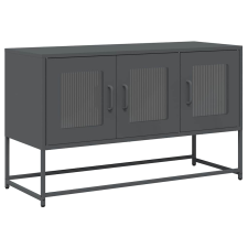 vidaXL antracit hidegen hengerelt acél TV-szekrény 100,5x39x60,5 cm (853340) bútor