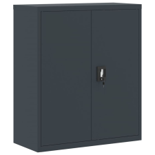 vidaXL antracitszürke acél irattartó szekrény 90x40x105 cm (339739) bútor