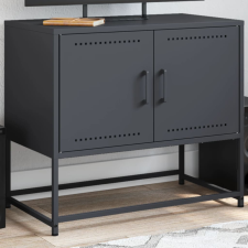 vidaXL antracitszürke acél TV-szekrény 68,5x39x60,5 cm bútor