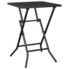 vidaXL antracitszürke acélhálós összecsukható kerti asztal 50x50x72 cm (362748) kerti bútor