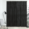 vidaXL Antracitszürke bársony sötétítőfüggöny kampókkal 290 x 245 cm