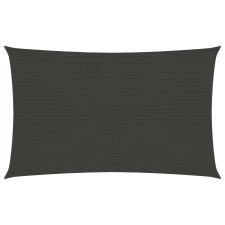vidaXL antracitszürke HDPE napvitorla 160 g/m² 2,5 x 4 m kerti bútor