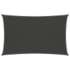 vidaXL antracitszürke HDPE napvitorla 160 g/m² 2 x 4,5 m