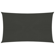 vidaXL antracitszürke HDPE napvitorla 160 g/m² 2 x 5 m kerti bútor