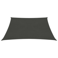 vidaXL antracitszürke HDPE napvitorla 160 g/m² 3 x 3 m (311054) kerti bútor