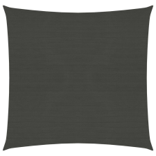 vidaXL antracitszürke HDPE napvitorla 160 g/m² 4 x 4 m kerti bútor