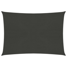 vidaXL Antracitszürke HDPE napvitorla 160 g/m² 6 x 7 m kerti bútor