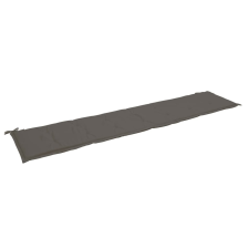 vidaXL antracitszürke párna kerti padhoz 200 x 50 x 3 cm kerti bútor