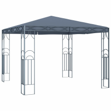 vidaXL antracitszürke pavilon 300 x 300 cm kerti bútor