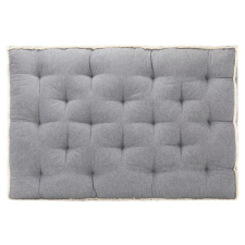 vidaXL antracitszürke raklapkanapé-párna 120 x 80 x 10 cm kerti bútor
