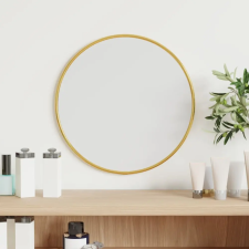 vidaXL arany falitükör Ø 30 cm Kerek bútor