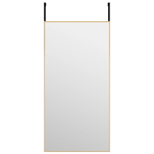 vidaXL arany üveg és alumínium ajtótükör 40x80 cm (327416) bútor