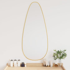 vidaXL aranyszínű falitükör 90x40 cm bútor