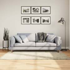 vidaXL aranyszínű hosszú szálú bozontos modern szőnyeg 120 x 170 cm lakástextília