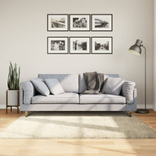 vidaXL aranyszínű hosszú szálú bozontos modern szőnyeg 160 x 160 cm lakástextília