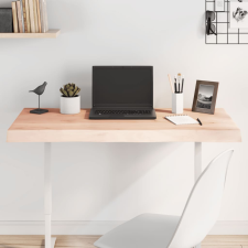 vidaXL asztallap 100x50x(2-6) cm kezeletlen tömör fa élőszegélyes bútor
