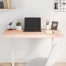 vidaXL asztallap 100x60x2 cm kezeletlen tömörfa tölgyfa élőszegélyes bútor