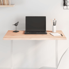 vidaXL asztallap 80x50x2 cm kezeletlen tömörfa tölgyfa élőszegélyes bútor
