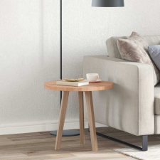 vidaXL Asztallap Egyéb Világosbarna Ø 50 x 2.5 cm Masszív tölgyfa bútor