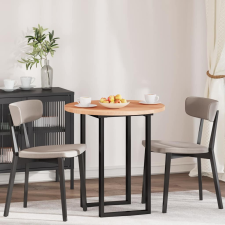 vidaXL Asztallap Egyéb Világosbarna Ø 70 x 2.5 cm Masszív tölgyfa bútor