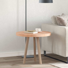 vidaXL Asztallap Világosbarna Ø 60 x 4 cm Masszív tölgyfa bútor