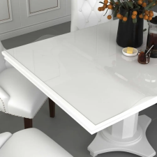 vidaXL átlátszó PVC védőabrosz 100 x 90 cm 2 mm lakástextília